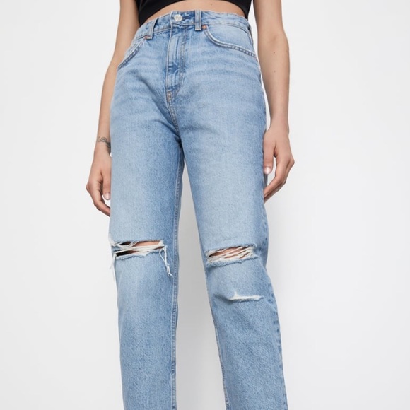 Zara Denim - Zara | Classic Mom Fit Jean Hi-Rise | 46 | NWT